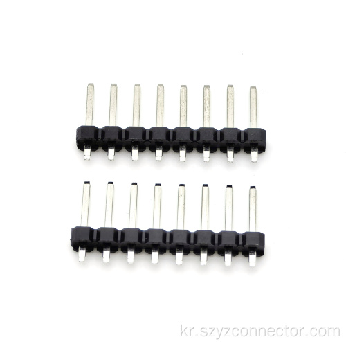 3.5mm 자동차 핀 헤더 단일 행 직접